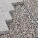 Randabschlussprofil steinfix® gerade grau, Länge 200 cm