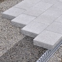 Randabschlussprofil steinfix® netz grau, Länge 200 cm, Steghöhe 22 mm