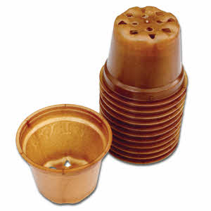 Pflanztopf PLENTA hell 12 x 10 cm