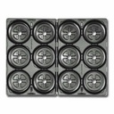 Tragepackung 12 (2x6) Mulden, Topfmass 9 cm, ohne Tragegriff