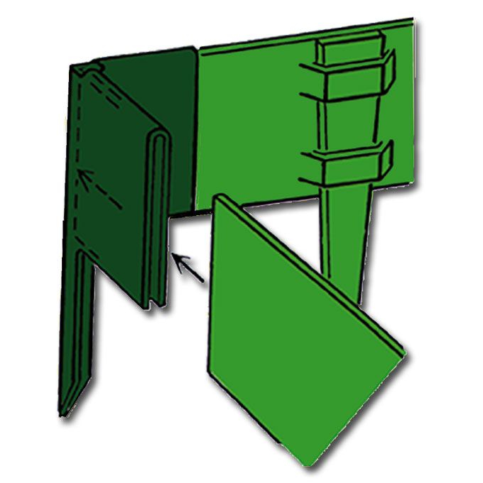 Winkel 90° Stahl verzinkt