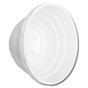 Blumenampel KOMET weiss, 20 cm ø