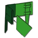 Winkel 90° Stahl Cor-Ten unbeschichtet rostig