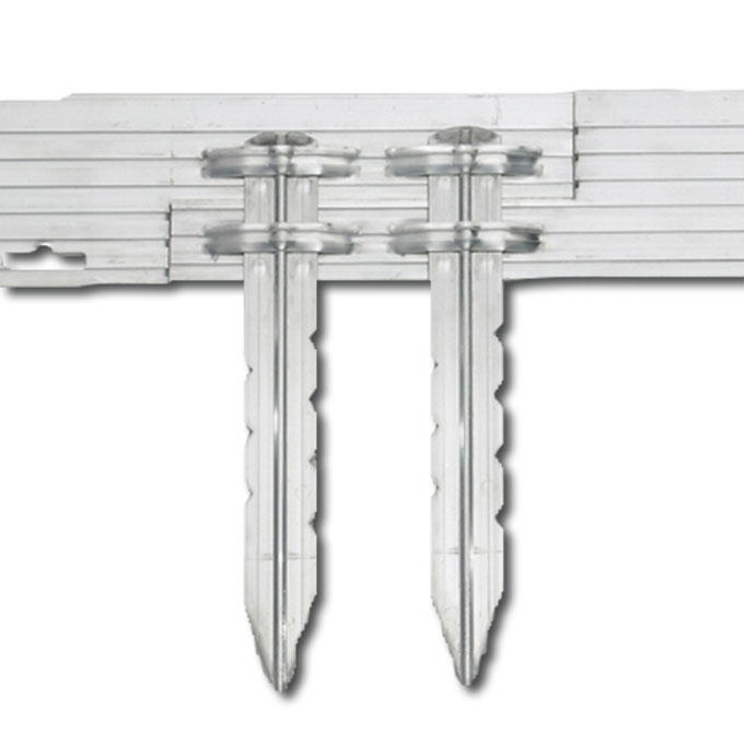 Erdspiess Aluminium braun