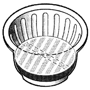 Hängekorb CLASSIC TOP schwarz, 35 cm ø