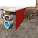 Wurzelschutzvlies ROOTBARRIER® 325, 50 m lang, 130 cm breit