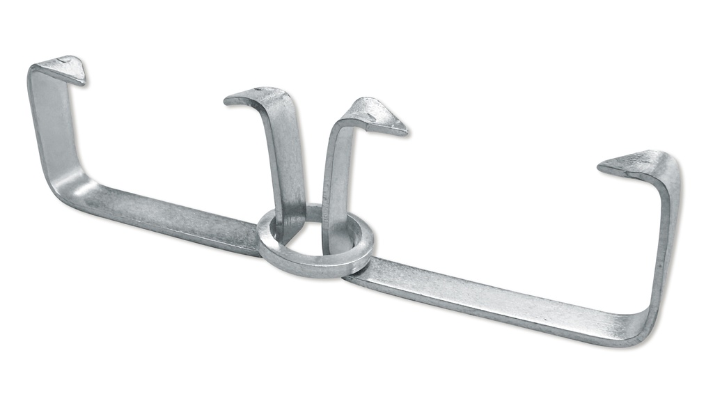 Klammern für Schattenrollen, Pack à 500 Stück