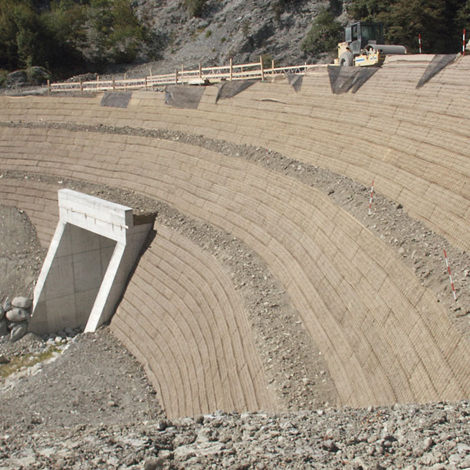 Stabilisierungsgitter 320 g/m2, 100 m lang, 390 cm breit