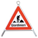 210.247_TRIOPAN-Faltsignal, Signal 1.14 «Giardinieri», tagesleuchtend, Grösse 60 cm