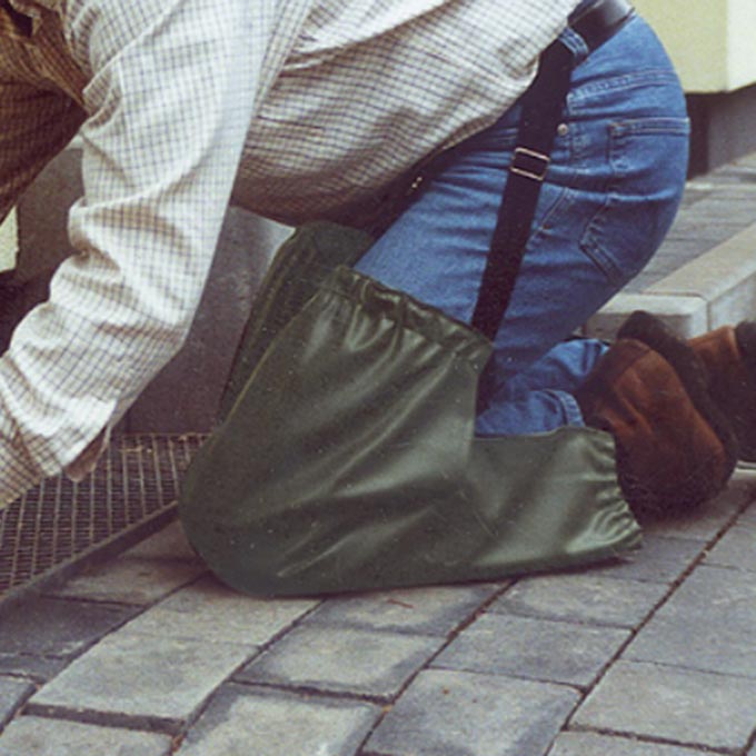 281.185_Beinlinge grün, Knieschutz für Garten- und Pflasterarbeiten