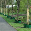 137.390_Giessrand HDPE grün 2 mm, 25 m lang 30 cm breit