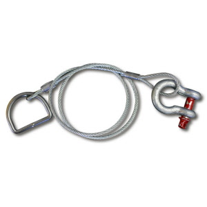 Wurzelballenverankerung mit Schäkel, Baumhöhe 4-6 m