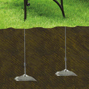 Erdanker DUCKBILL Typ 40-DBI, mit Stahlseil, einzeln