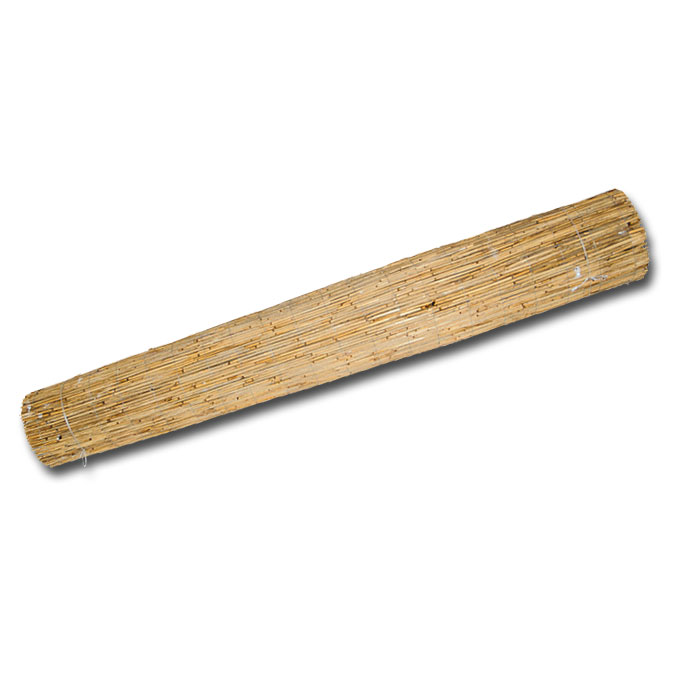 Schilfrohrmatte 220 cm breit, Rolle à 6 m