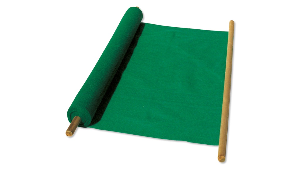 Abschluss-Halbrundstäbe montiert, 180 cm lang, ø 40 mm