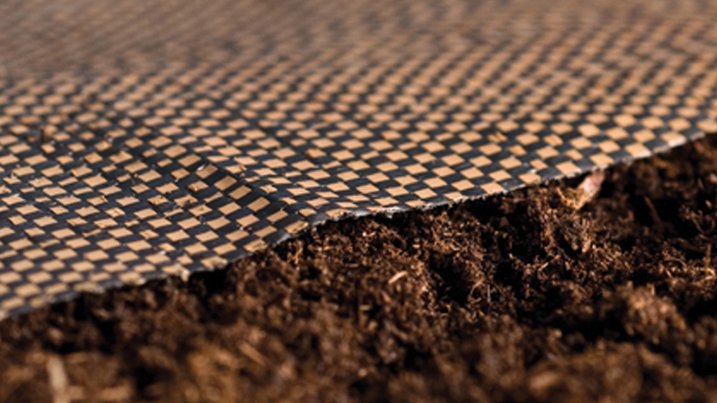 Toile de paillage bio DURACOVER, 130 g/m², 100 m, largeur 100 cm