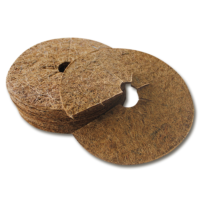 Disque de mulch 850 g/m2, Ø 22 cm