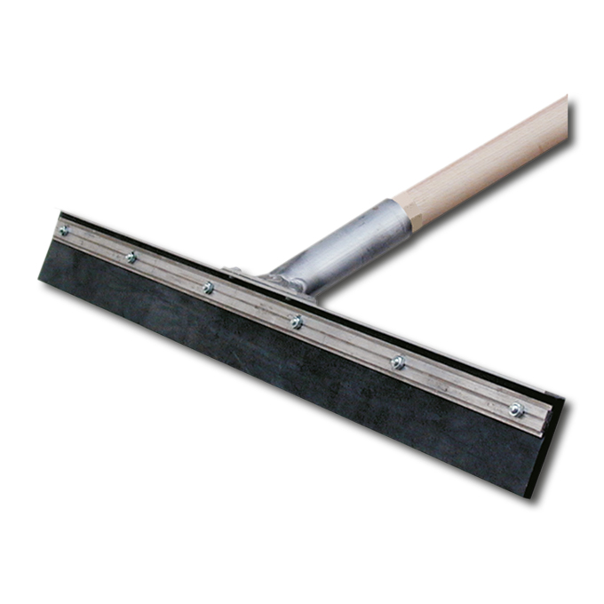 Rablet de caoutchouc, largeur 45 cm, avec manche 170 cm