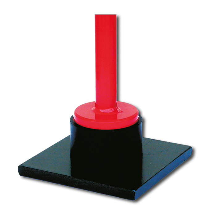 Dame à main amortissant les chocs, grandeur 18x18 cm, poids 7.2 kg