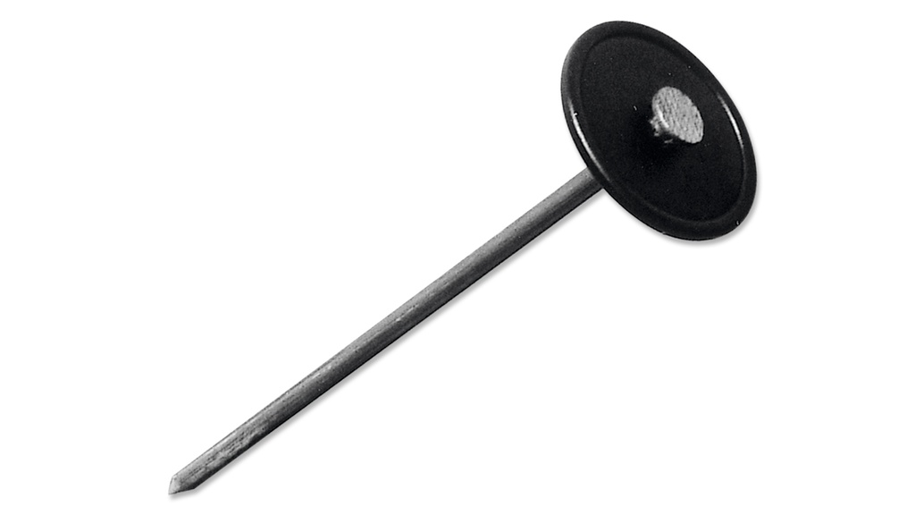 Clou pour fixer la toile tissée avec plaque en plastique