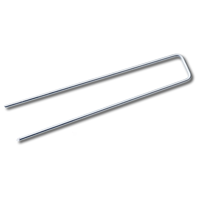 Agraffe U-förmig verzinkt 23x3x23 cm, 250 Stück