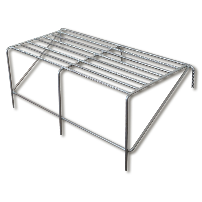 Böschungstritt doppelt