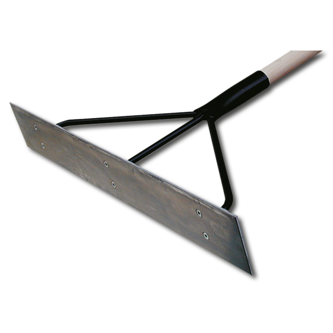 Rablet à goudron plat, largeur 80 cm, avec manche 170 cm