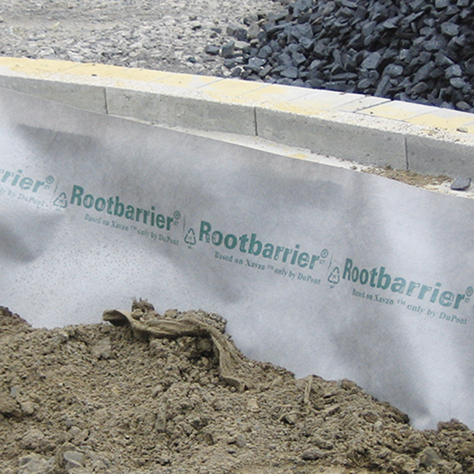 Toile anti-racines ROOTBARRIER® 325 g/m², longueur 50 m, largeur 100 cm