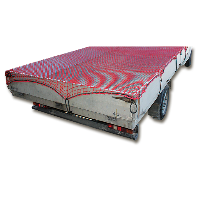 Abdecknetz rot knotenlos, 250 x 400 cm