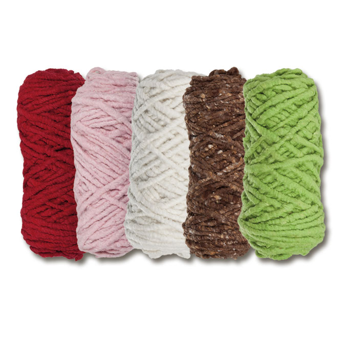 Wollkordel rosa, Ø ca. 10 mm, Spule à 35 m