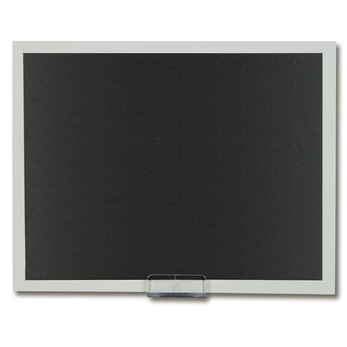 Pancarte noire 10 x 13 cm, sachet de 10 pièces