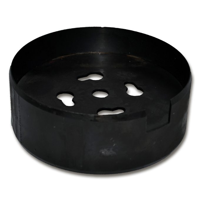 Aufsatz rund ø 114 mm, passend zu Folienperforiergerät Art. 139.000