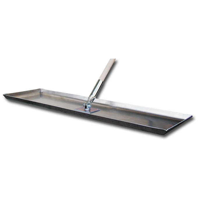 Betonschieber, Grösse 98x30 cm, mit Stiel 220 cm