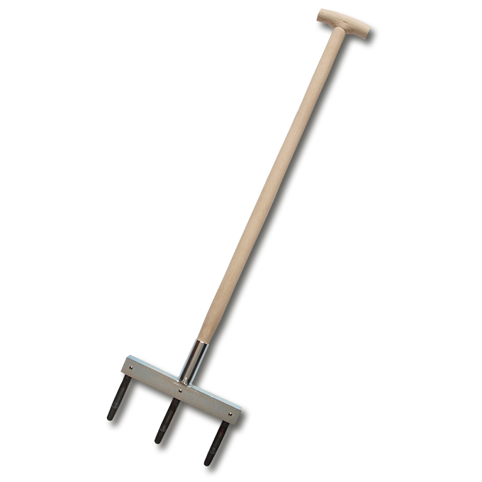 Fourche aératrice avec manche, largeur 30 cm
