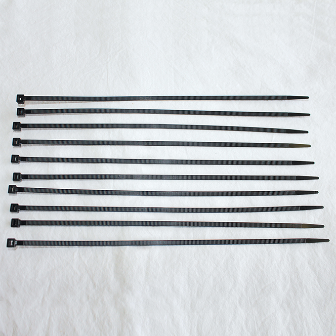 Kabelbinder 290 x 4.8 mm, schwarz, Pack à 100 Stück