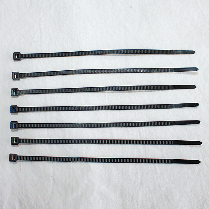 Kabelbinder 150 x 3.6 mm, schwarz, Pack à 100 Stück