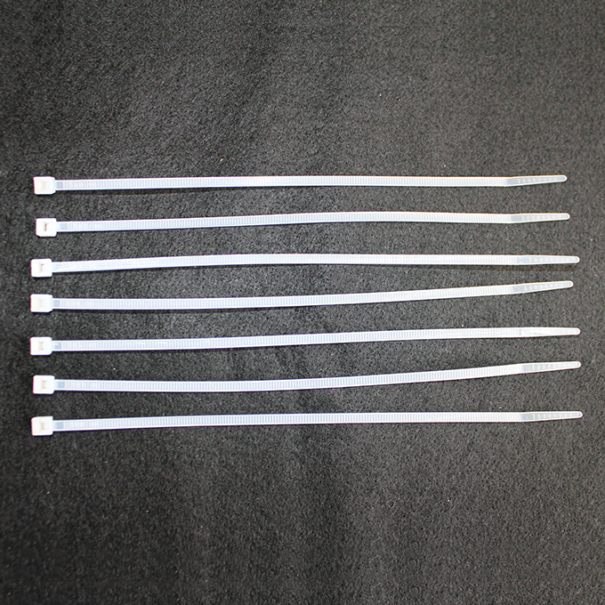 Attache-câbles 200 x 3.6 mm, natur, sachet de 100 pièces