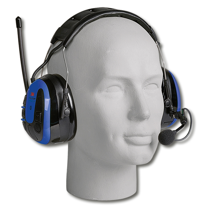 Coquilles anti-bruit de tête 3M PELTOR WS ALERT «BLUETOOTH» + FM-RADIO