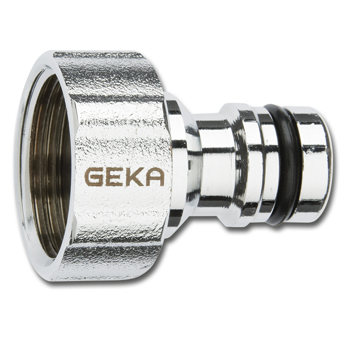 Hahnstecker GEKA® plus, Innengewinde ¾"