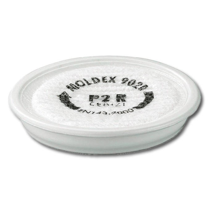 Filtre à particules resp. pré-filtre P2 pour masques MOLDEX, paquet de 2 pièces