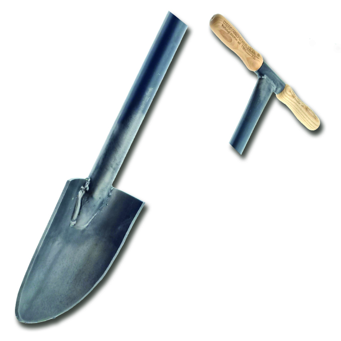 Hohl- und Pflanzspaten mittel, Blattgrösse 26 x 16 cm