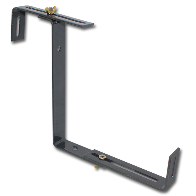 Blumenkasten-Halter anthrazit 2-fach verstellbar