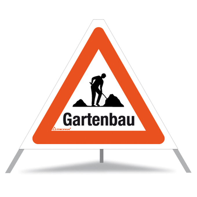 Signal pliable TRIOPAN, signal 1.14 «Gartenbau», qualité normale, grandeur 90 cm