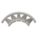 Triebbügel 5 mm weiss, flexibel, Beutel à 500 Stück