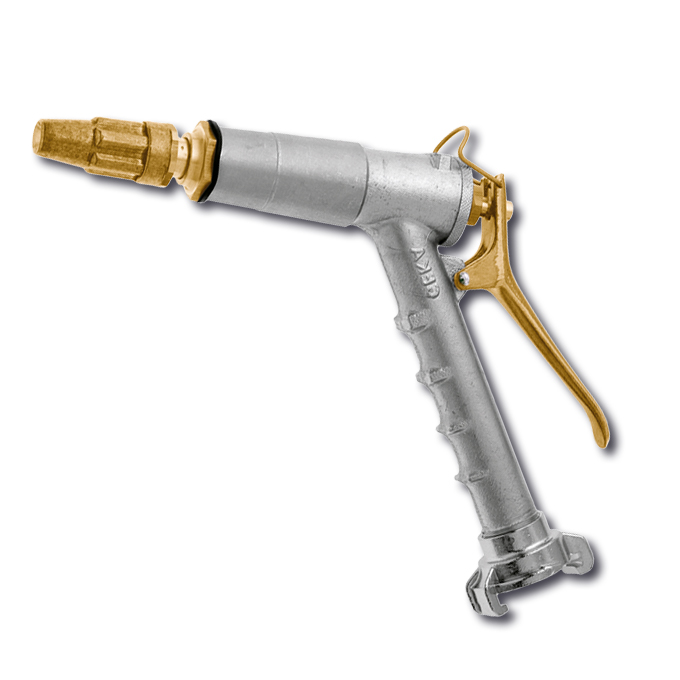 Pistolet d'arrosage GEKA avec lance en laiton