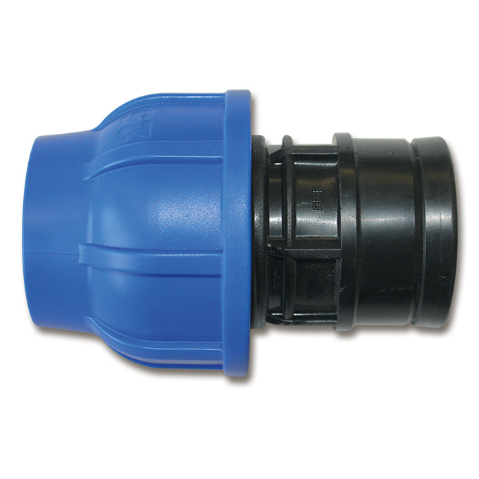 Raccord compression manchon filetage intérieur 25mm x ¾"