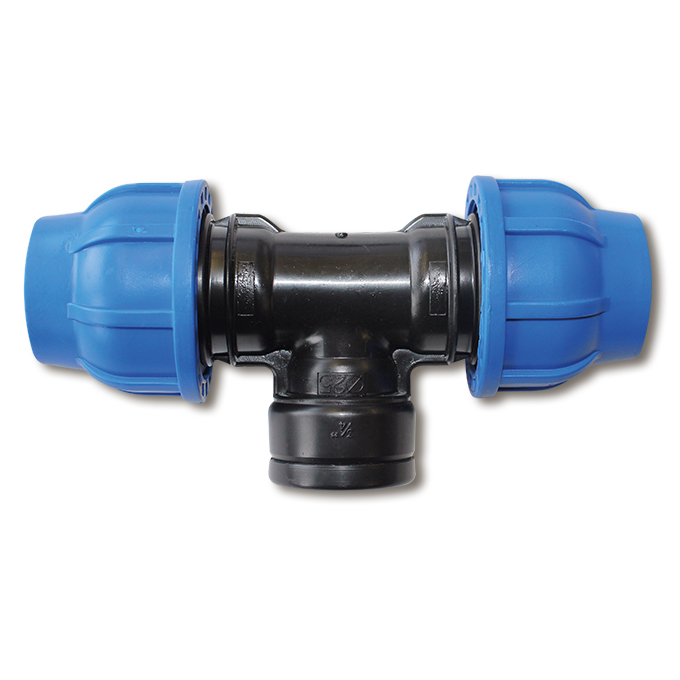 Raccord compression TE filetage intérieur 20 x ¾" x 20 mm