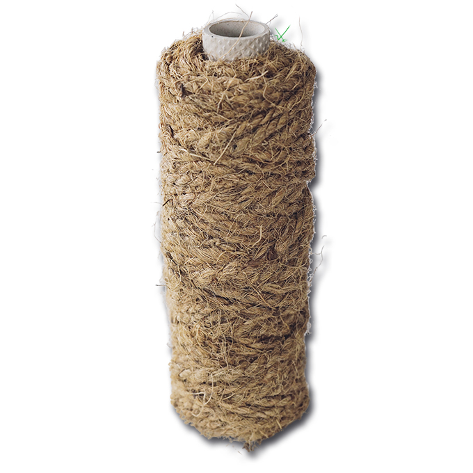 Ficelle de coco 2 fois, 4 mm, bobine de 250 g