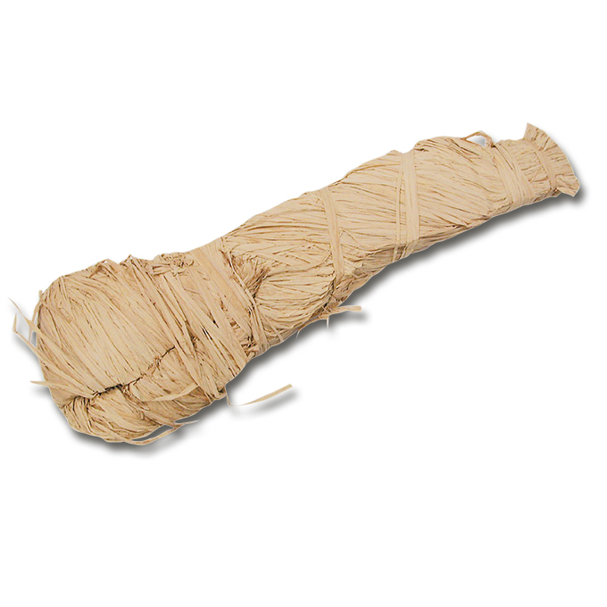 Raffia-Bast, naturfarben, Zopf à ca. 1 kg