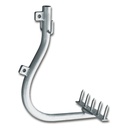 Fourche pour mottes avec barre d'épines